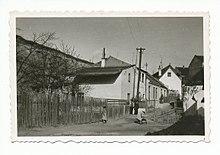Dobová fotografie domu č. 94, rok 1950.