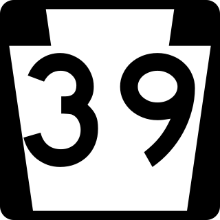 <span class="mw-page-title-main">Pennsylvania Route 39</span> State highway in Dauphin County, Pennsylvania, United States