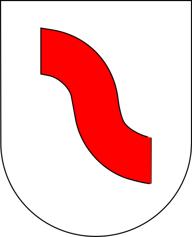 Example of the crozier head in the escutcheon. POL figura uszczerbiona - krzywasn.svg