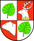 Wappen der Gmina Łopiennik Górny