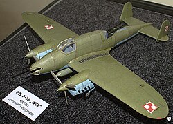 Modell der PZL.38