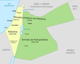 Localização de Palestina