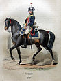 Carabinier à cheval des l'Ancien Régime (Paul Philippoteaux, vor 1850).
