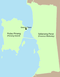 Penang: Géographie, Histoire, Population