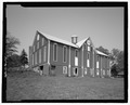 Perspective view from the southeast. - Blough Farm, 845 Spiegle Road, Hollsopple, Somerset County, PA HABS PA-6745-1.tif