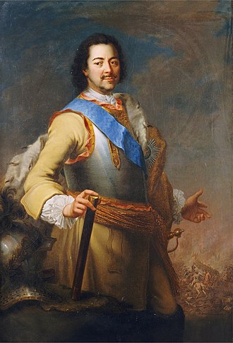 Portrait of Peter by Maria Giovanna Clementi Peter I by Clementi.jpg
