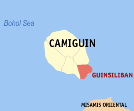 Guinsiliban na Camiguin Coordenadas : 9°5'53"N, 124°47'10"E