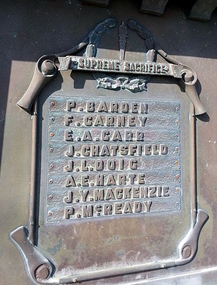 South Panel with the names of the fallen Pinkenba War Memorial 06.jpg