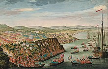 After a three-month siege of Quebec City, British forces captured the city at the Plains of Abraham. PlainsOfAbraham2007.jpg