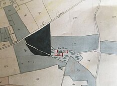 Plan du Domaine du Buc au XIXe