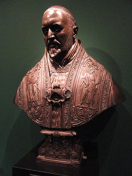 Bust of Pope Paul V (1621–1622) by Bernini.