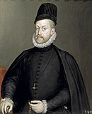 Портрет Филиппа II Испанского работы Софонисбы Ангвиссолы - 002b.jpg