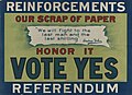 Poster for the Yes vote Australian Conscription referendum 1917.jpg