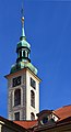 * Nomination Clock tower of Clementinum - (Prague) -Scotch Mist 08:34, 22 January 2023 (UTC) * Promotion Good quality. --DXR 12:08, 22 January 2023 (UTC)