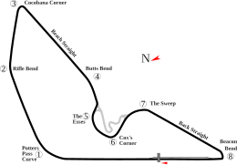 East London's circuit Prince George (1959-present)