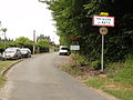 Puiseux-en-Retz (Aisne) city limit sign.JPG