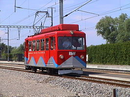 Spoorlijn Rheineck - Walzenhausen op de kaart