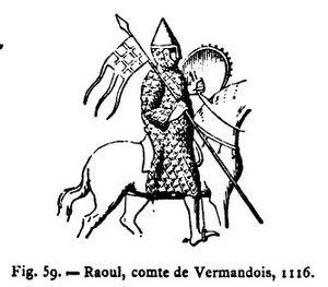 Vermandois Rudolf I.: Graf von Valois und Vermandois
