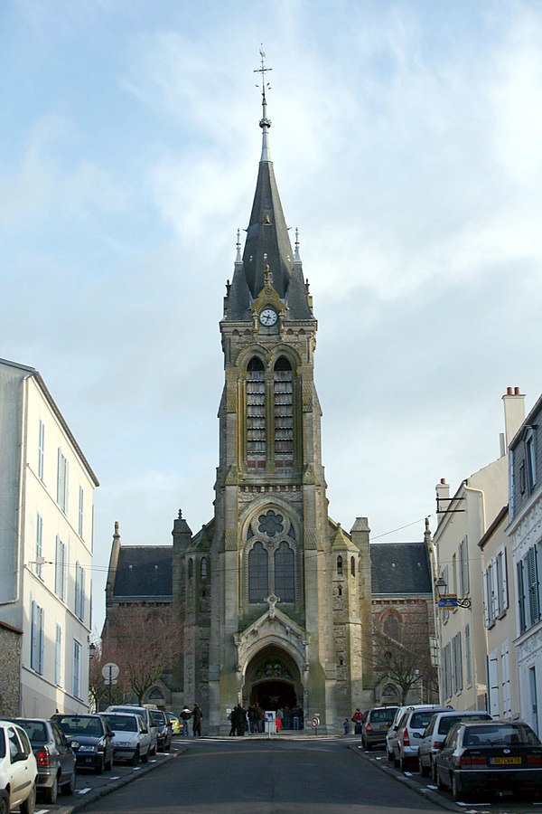 The church in Rambouillet