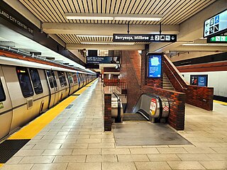 <span class="mw-page-title-main">12th Street Oakland City Center station</span> Rapid transit station in Oakland, California, US