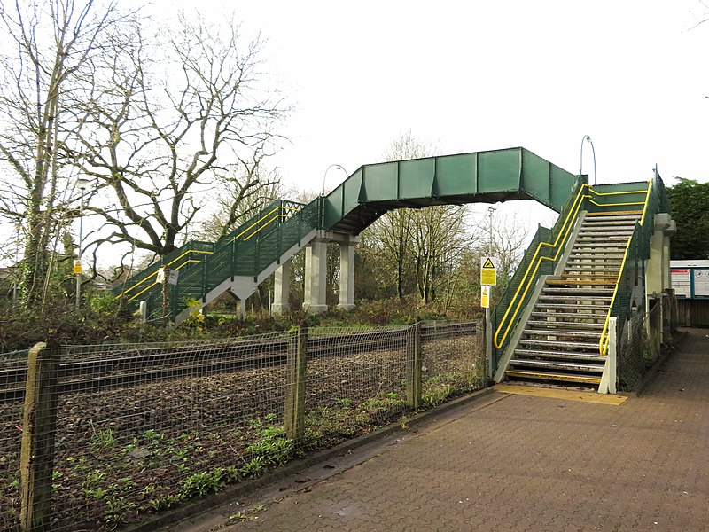 File:Rhiwbina station footbridge (geograph 6351004).jpg