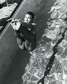 Rick Gilbert Back Dive; Техеран, Иран, 1965.jpg