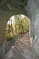 Tunnel für das Kabel