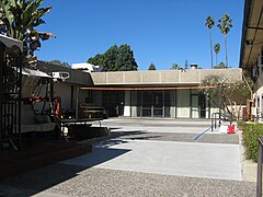 Ruddock House courtyard in 2008