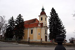 Kostel Stětí svatého Jana Křtitele v Hořelici