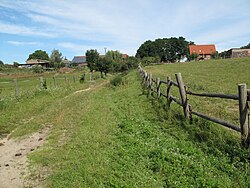 Ruhlsdorf'un güneyindeki manzara