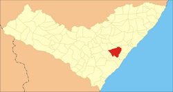 Location of São Miguel dos Campos-AL in the State of Alagoas