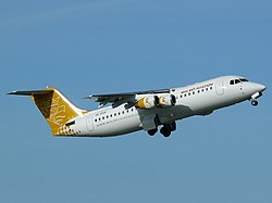 מטוס Avro RJ100 של החברה