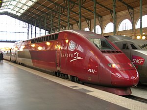 TGV PBKA 4343, Paris-Nord, decembro 2005