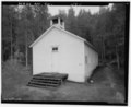 ST. ELMO SCHOOL HOUSE, VIEWING NORTH - St. Elmo School House, Northwest corner, First Street and North Avenue, Saint Elmo (historical), Chaffee County, CO HABS COLO,8-STEL,28-1.tif