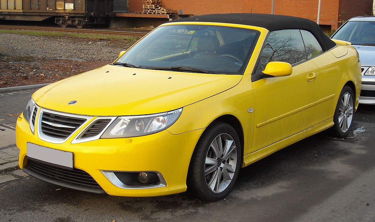 Image of Saab 9-3 Aero front 20081126