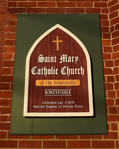 File:Saint Mary of the Annunciation Church (Portsmouth, Ohio) - historical marker.jpg