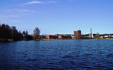 Saltskogsfjärden och Scanias anläggningar