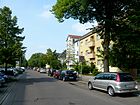 Schönstraße vom Pasedagplatz aus gesehen