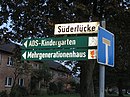 Signs Süderlücke, ADS-Kindergarten, Mehrgenerationenhaus, Flensburg 2014.JPG