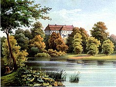 Schloss Wildenhoff um 1860, Sammlung Alexander Duncker