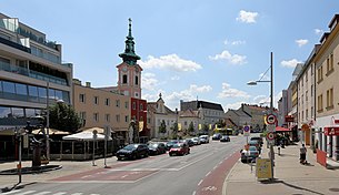 Hauptplatz von Schwechat (2019)