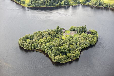 Scotland 2016 Aerial Inchmahome Priory 02