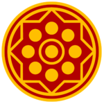 Seal of Ayutthaya (King Narai) goldStamp bgred.png