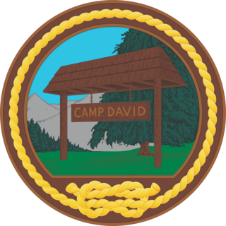 Camp David country retreat of the President of the United States