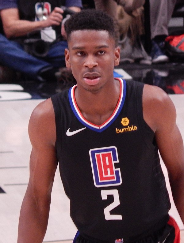 Gilgeous-Alexander with the Clippers in 2018