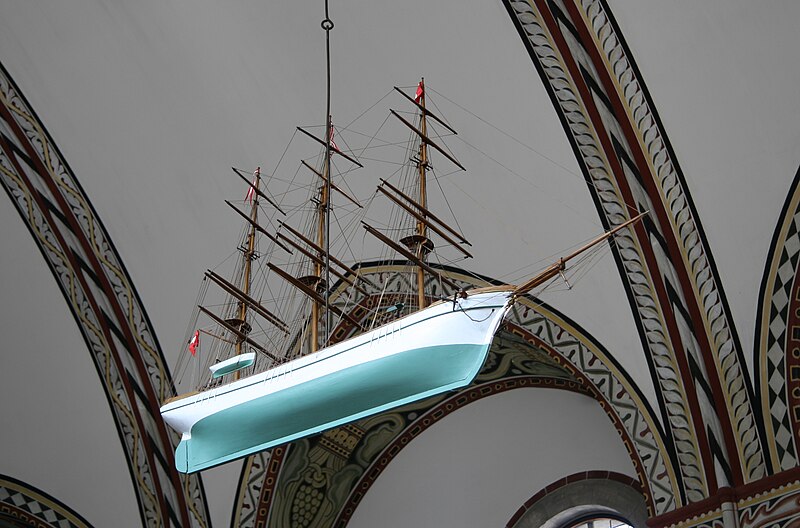 File:Sions Kirke Copenhagen ship.jpg