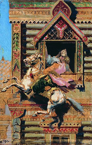 <span class="mw-page-title-main">Sivko-Burko</span> Russian fairy tale about a magical horse