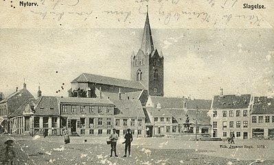 Widok na kościół ok. 1910