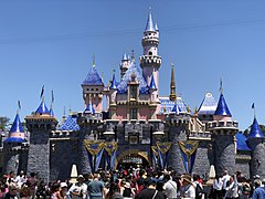 Image 50The park's icon, Sleeping Beauty Castle, in 2019 (from Disneyland)