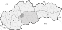 Harta Slovaciei